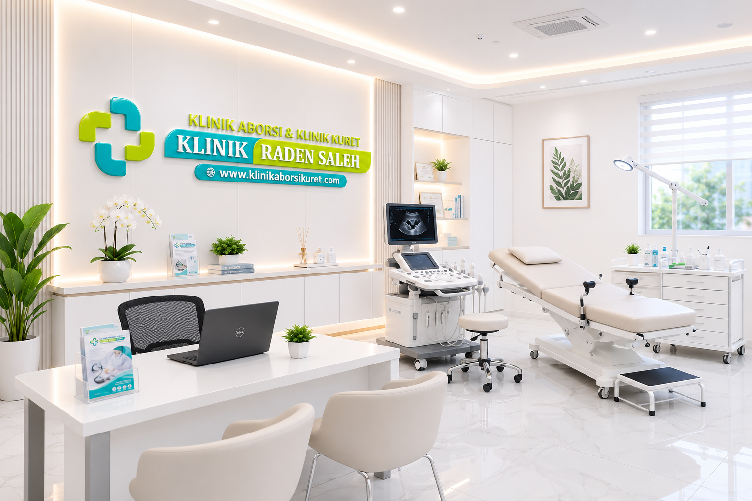 ruangan klinik aborsi kuret medika center
